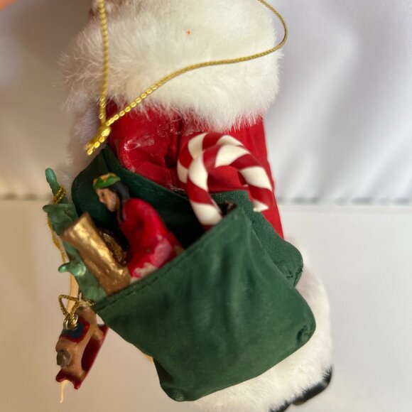 Kurt S. Adler KSA Collectible Figure Santa Patriotic USA Christmas Ornament 7” - Picture 6 of 10